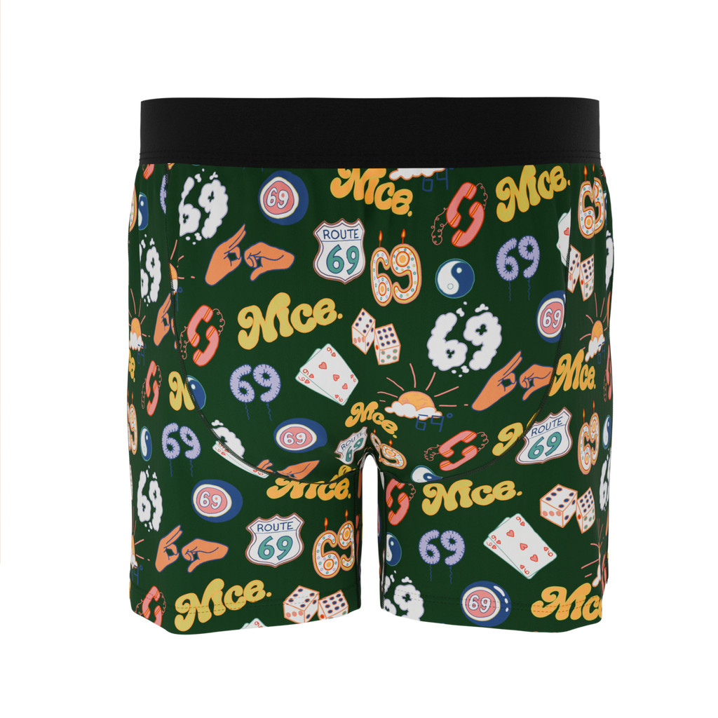 The Wine Dine & 69 | Route 69 Boxers - Shinesty