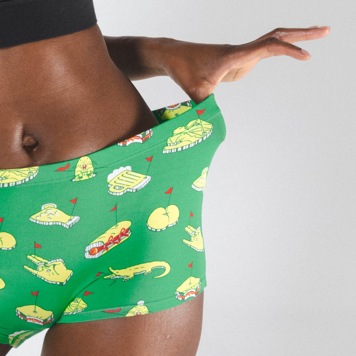 The 19th Hole | Golf Tournament Holes Modal Boyshort Underwear - Shinesty