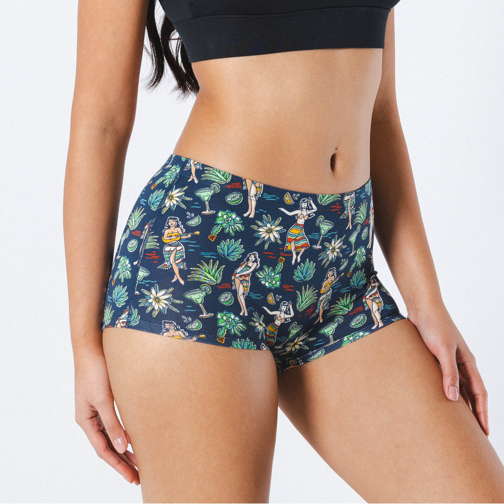 The Lost Shaker of Salt | Shinesty x Margaritaville® Modal Boyshort Underwear - Shinesty