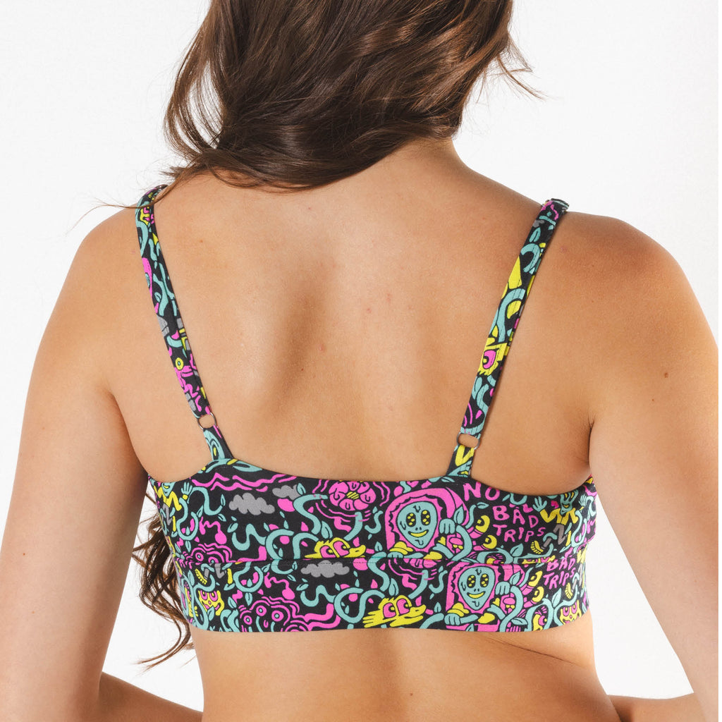 The No Bad Trips | Shinesty x Killer Acid Boob Hammock™ Scoop Bralette - Shinesty