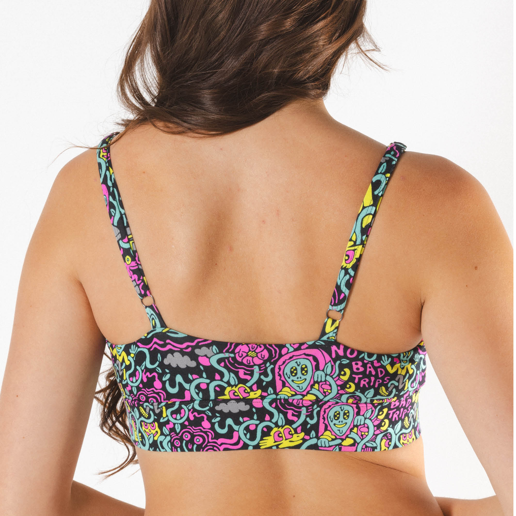 The No Bad Trips | Shinesty x Killer Acid Boob Hammock™ Scoop Bralette - Shinesty
