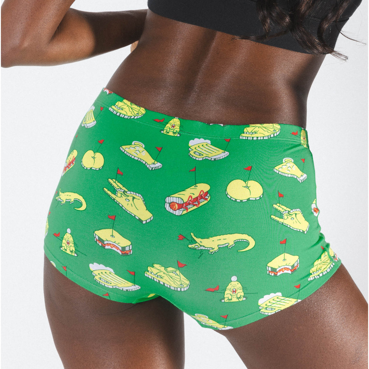The 19th Hole | Golf Tournament Holes Modal Boyshort Underwear - Shinesty