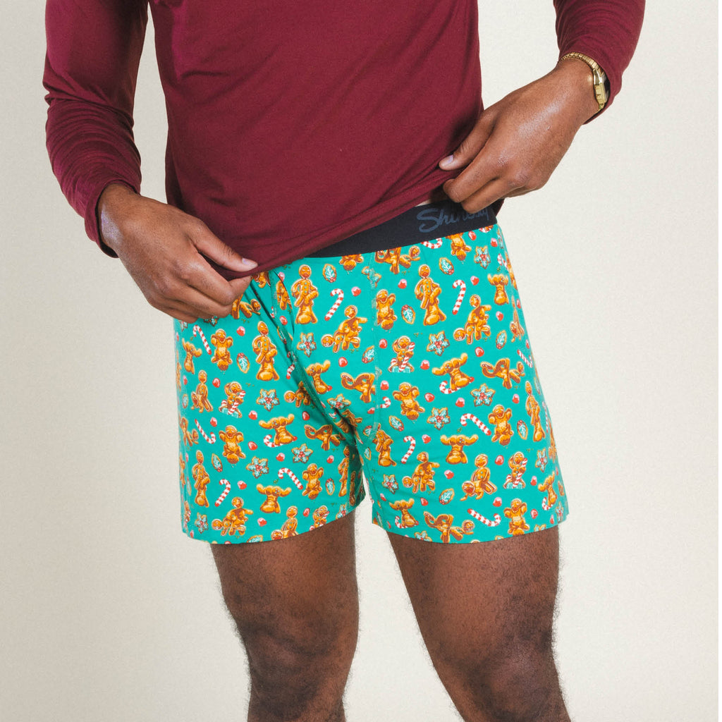 The Ginger Rail | Gingerbread Boxers - Shinesty