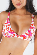 The Hot-Blooded Handbook | Valentines Day Boob Hammock™ Triangle Bralette - Shinesty