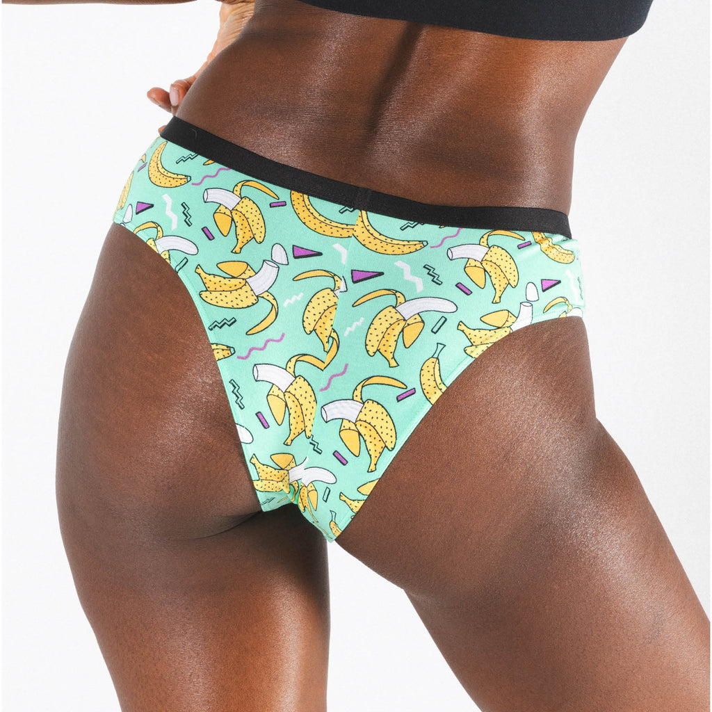 The Health Class | Retro Banana Cheeky Underwear - Shinesty