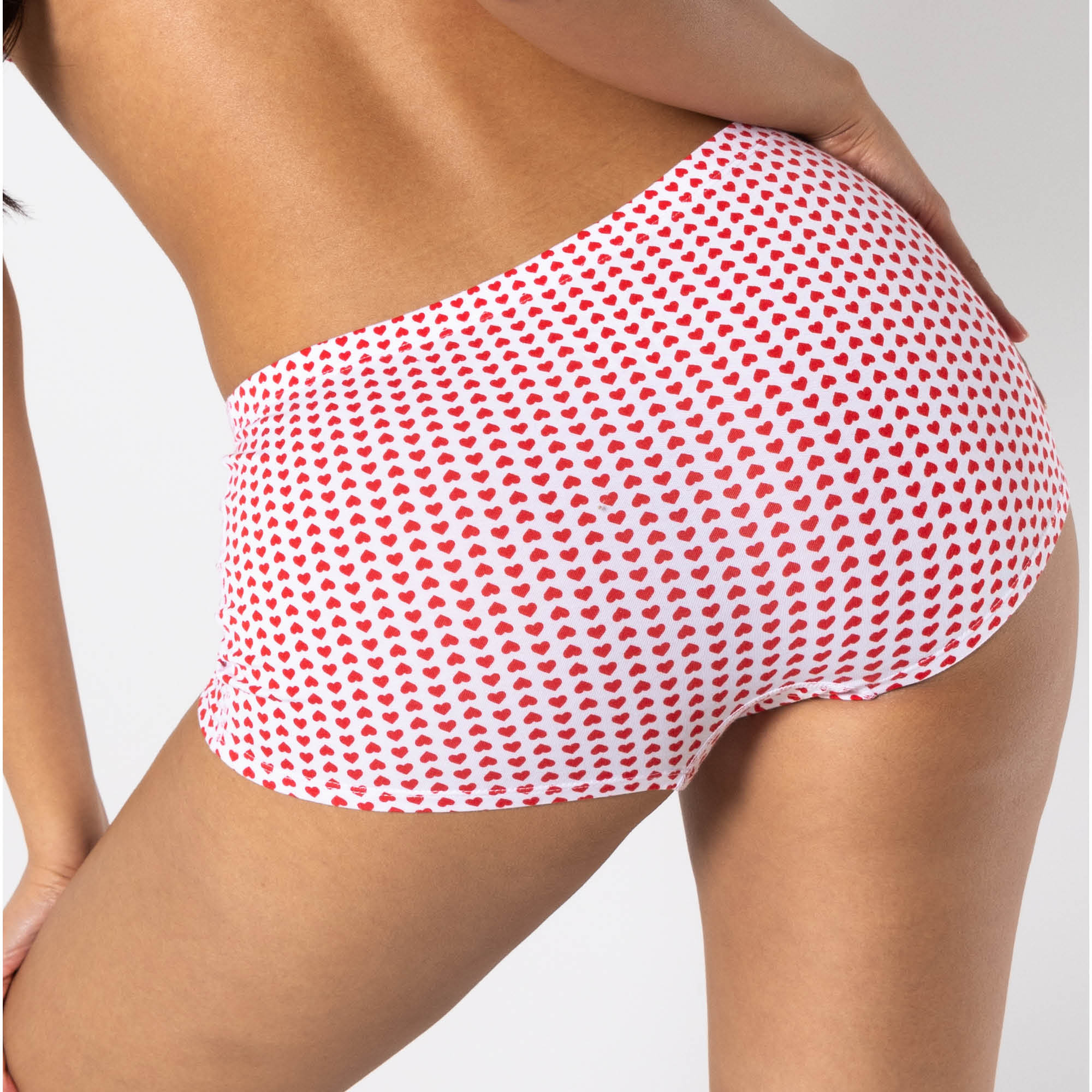 The Date Night | Valentine's Day Bow Modal Boyshort Underwear - Shinesty