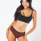 The Cherub | Geometric Hearts Cheeky Underwear - Shinesty