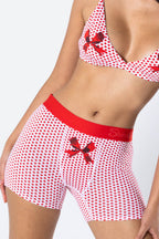 The Date Night | Valentine's Day Bow Women’s Boxers - Shinesty