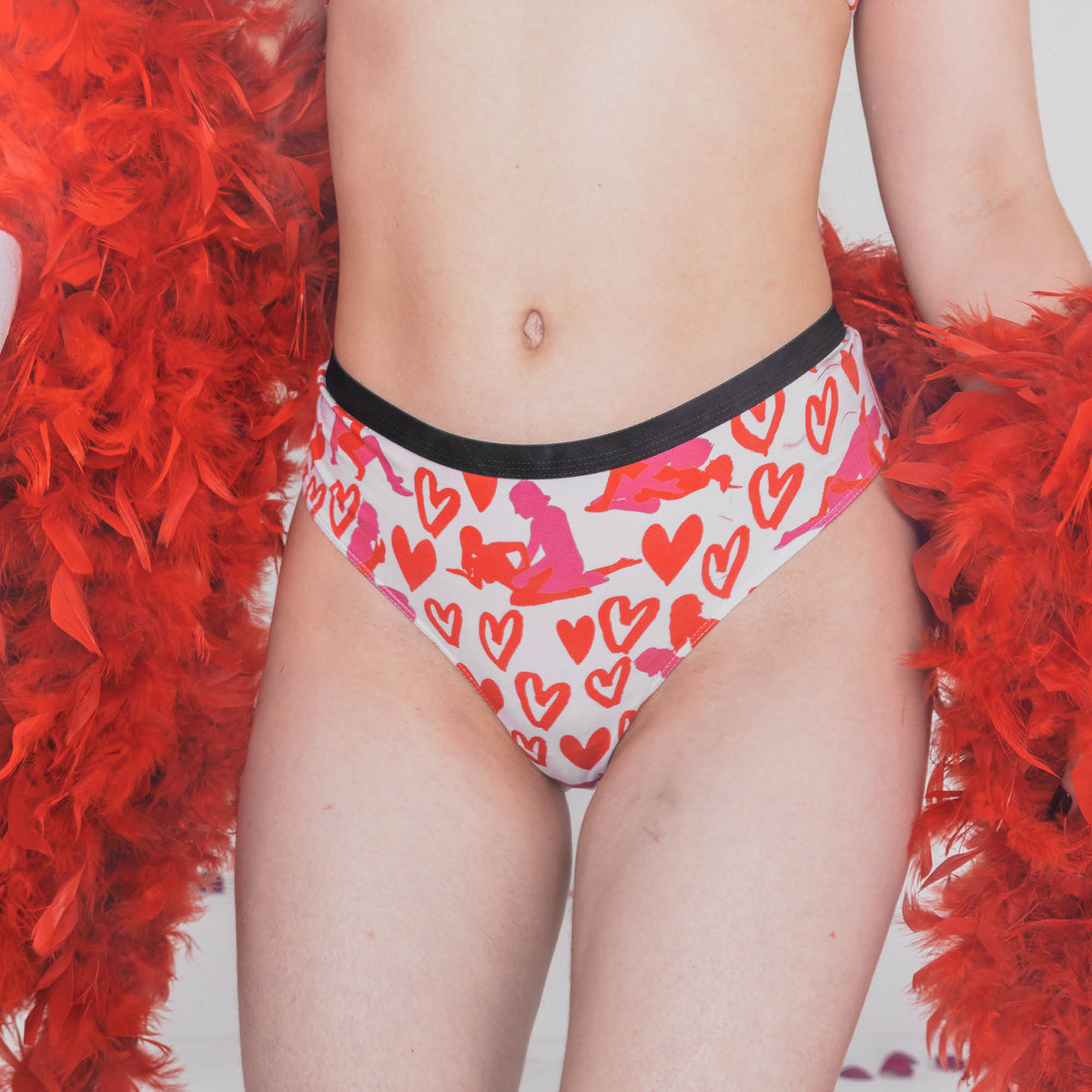 The Hot-Blooded Handbook | Valentines Cheeky Underwear - Shinesty