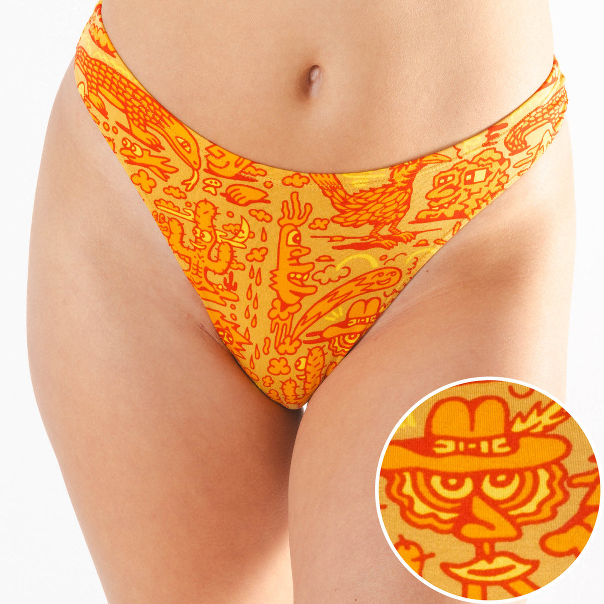 The Desert Drop | Shinesty x Killer Acid MicroModal Thong - Shinesty