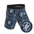 The Wrangle 'Em | Blue Bandana Shinesty x Diamond Cross Ranch Ball Hammock® Boxer - Long Leg - Shinesty