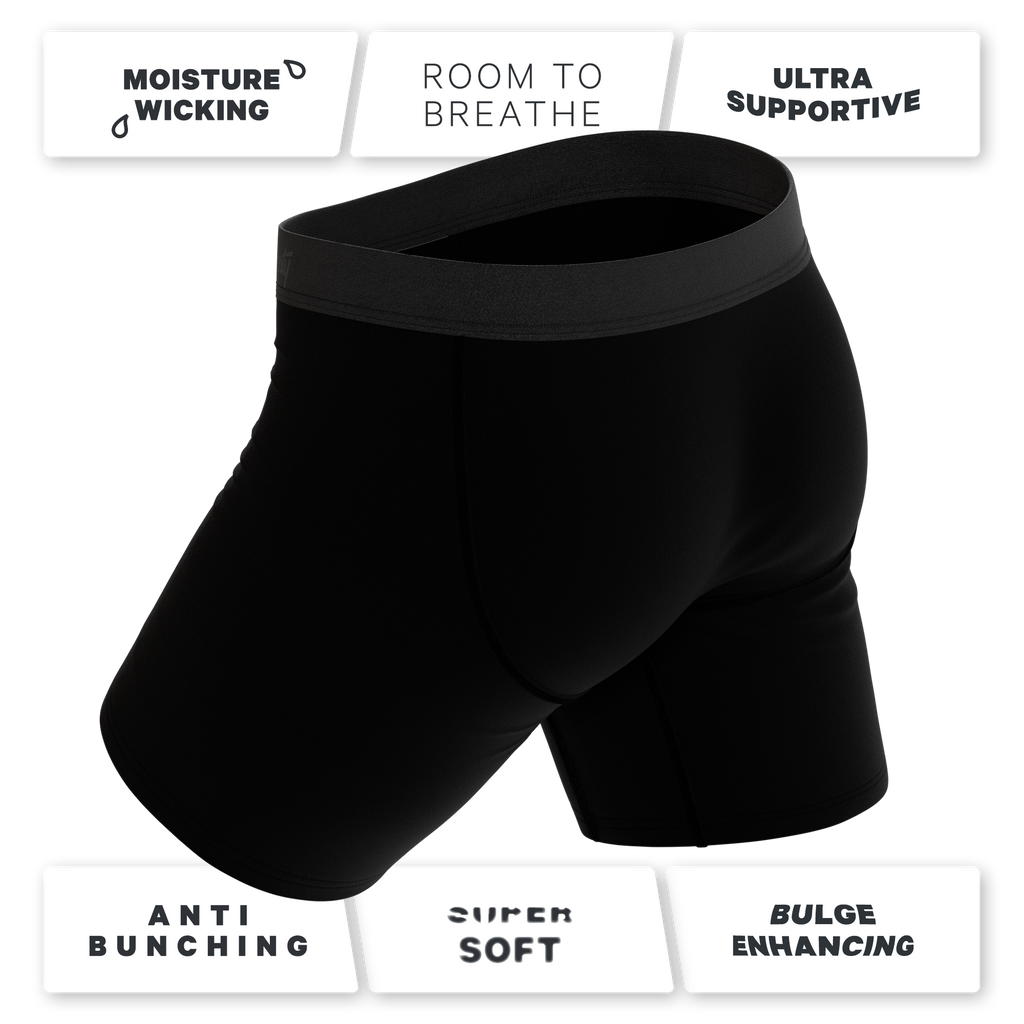The XXX Ray | Middle Finger X Ray Ball Hammock® Boxer - Long Leg - Shinesty