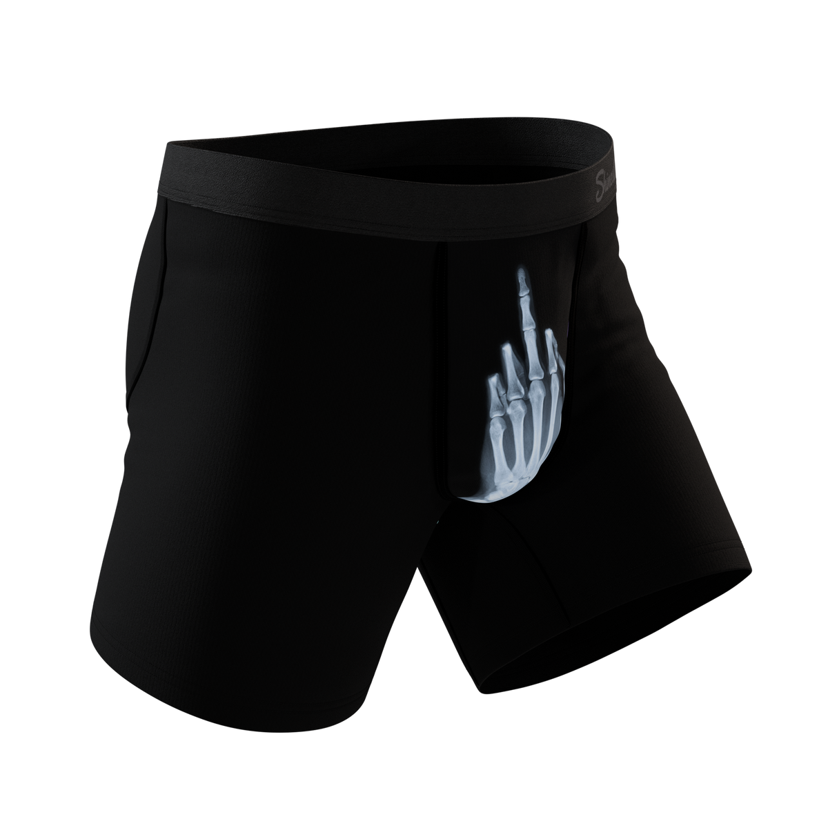 The XXX Ray | Middle Finger X Ray Ball Hammock® Pouch Underwear - Shinesty