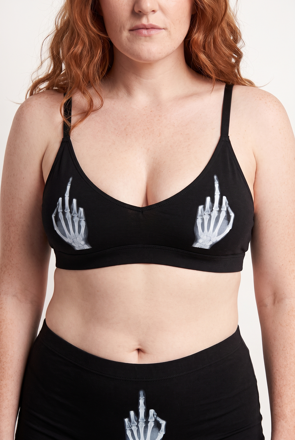The Haunted Trio | Boob Hammock™ Plunge Bralette 3 Pack - Shinesty