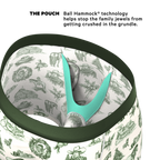 The Western Wonderland | Western Toile Ball Hammock® Pouch Underwear With Fly - Shinesty