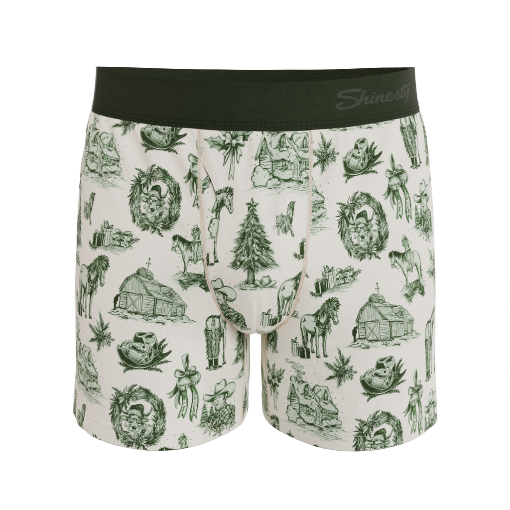 The Western Wonderland | Western Toile Men’s Boxers - Shinesty