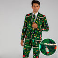 The Christmas Tree Camo | Mens Christmas Tree Print Suit - Shinesty
