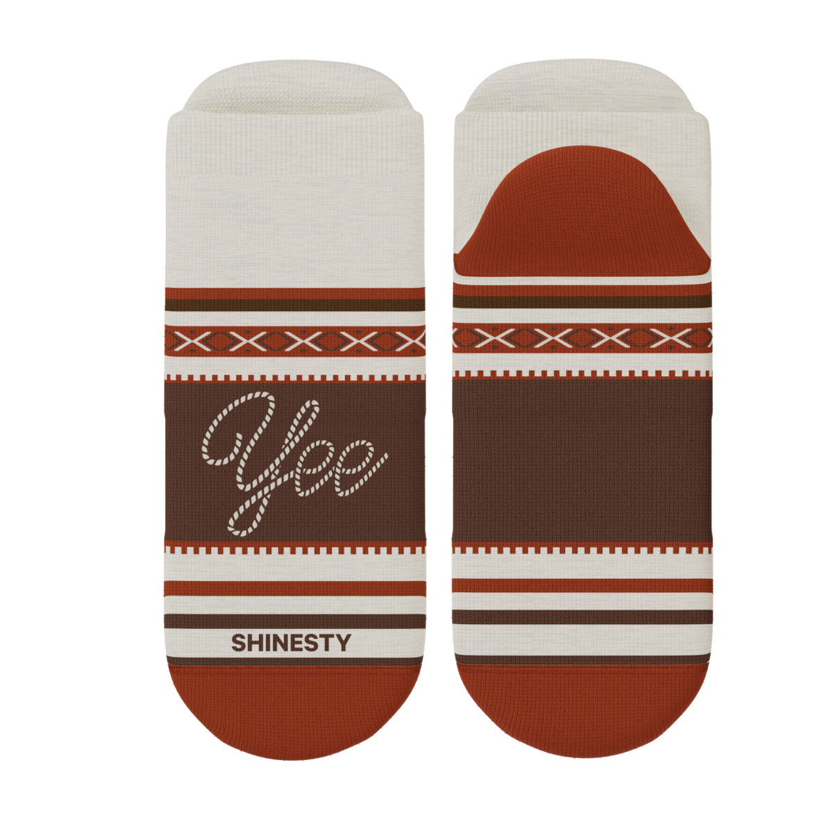 The Yee Haw | Lasso Heel Hammock™ Ankle Socks - Shinesty