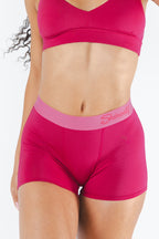 The Begonia | Hot Pink Tonal Women’s Boxers - Shinesty