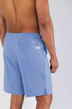 The Belly Flop | Blue and Green Ball Hammock® Pouch 8" Swim Trunks - Shinesty