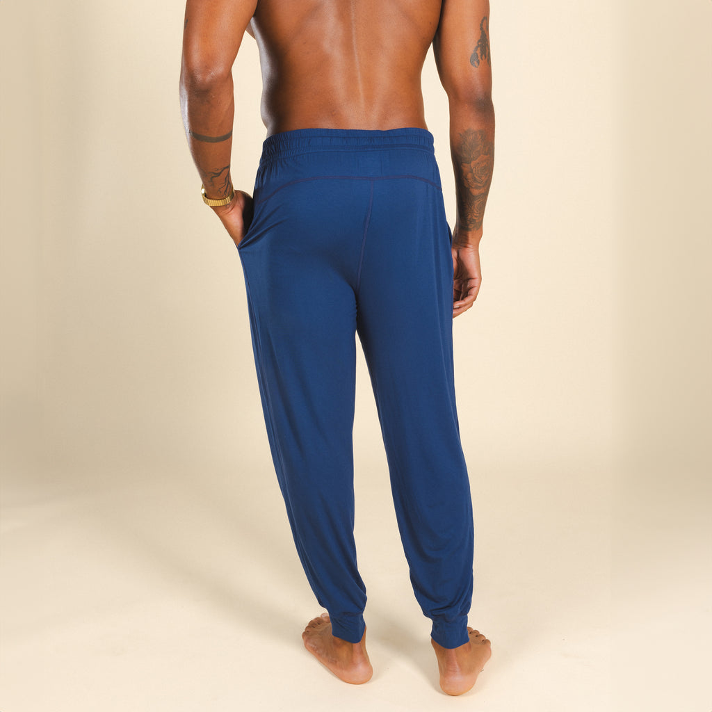 The Big Blue | Navy SleepDeep™ Men’s Pajama Joggers - Shinesty