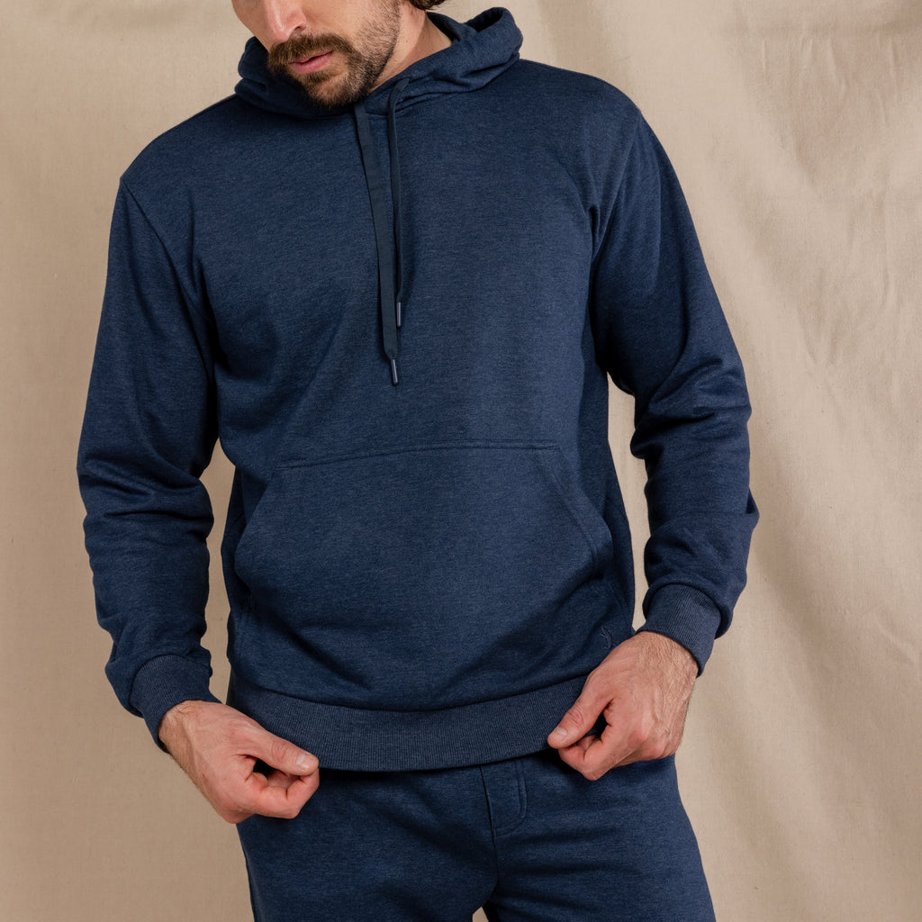 The Big Blue | Navy Goldilocks™ Men’s Lounge Hoodie - Shinesty