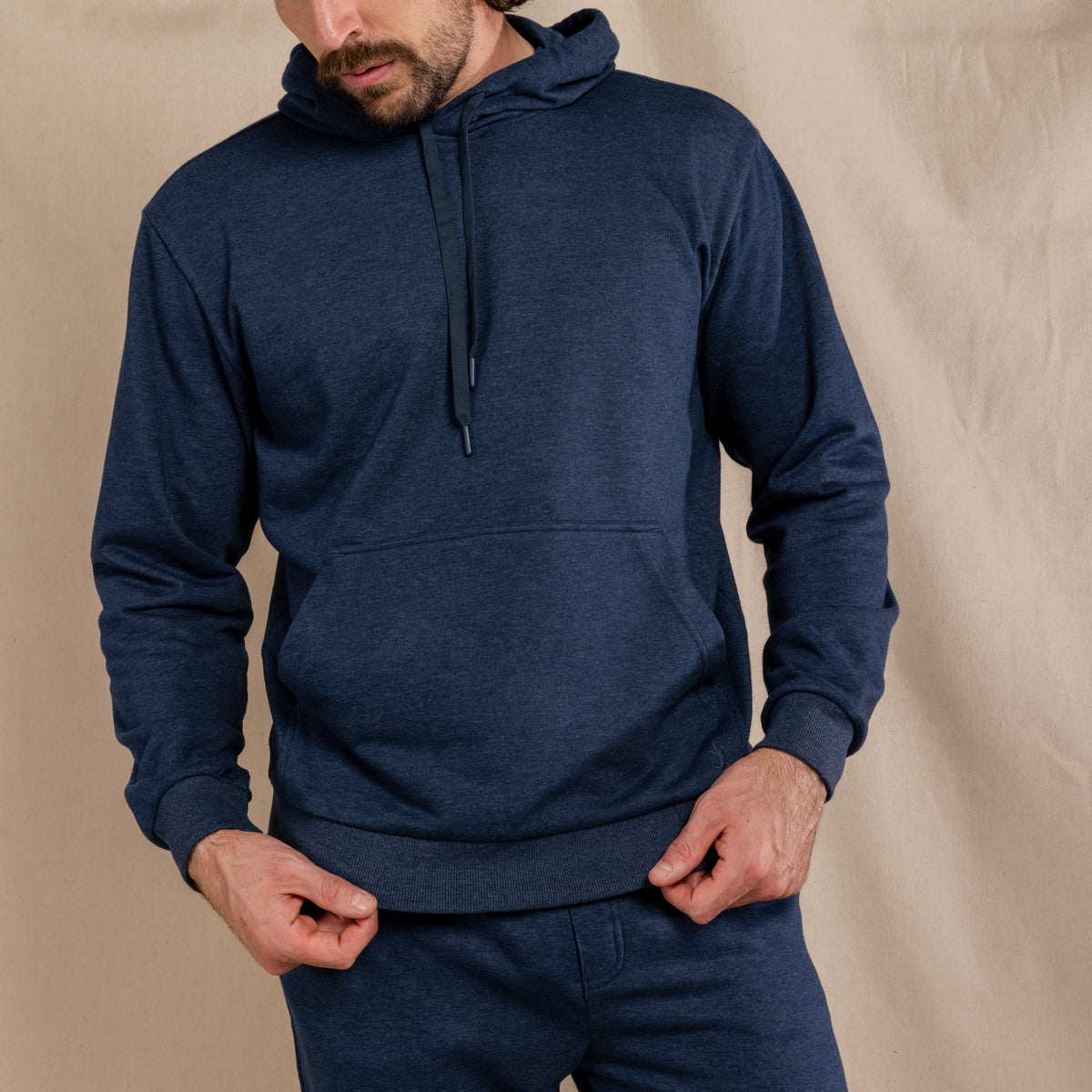 The Big Blue | Navy Goldilocks™ Men’s Lounge Hoodie - Shinesty