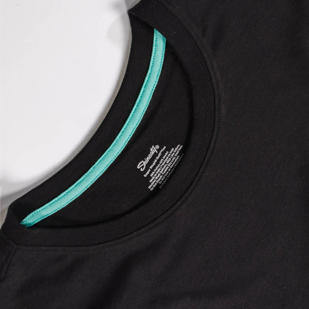 The Threat Level Midnight | Black Everyman™ T Shirt - Shinesty