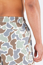 The Blender | Grey Duck Camo Ball Hammock® Pouch 5" Swim Trunks - Shinesty