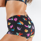 The Fold Fashioned | Origami Modal Boyshort Underwear - Shinesty