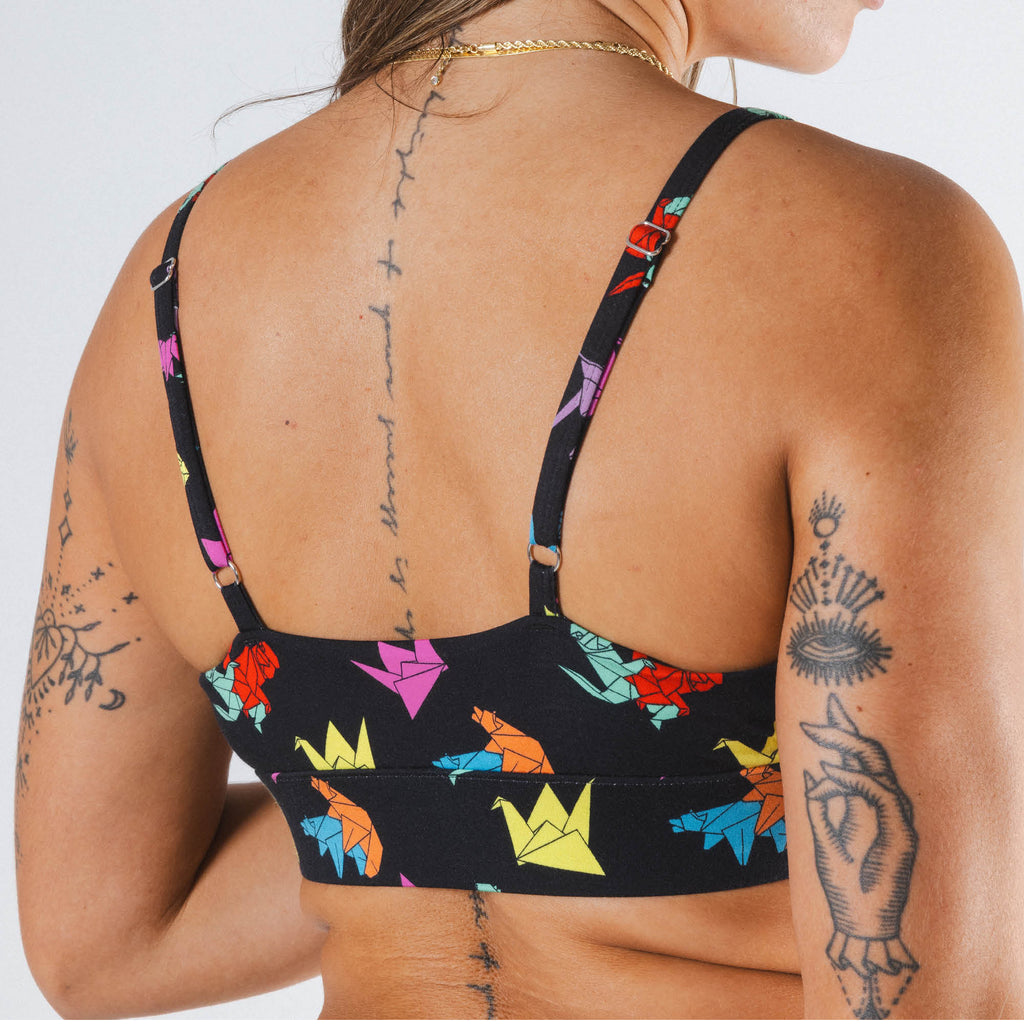The Fold Fashioned | Origami Boob Hammock™ Scoop Bralette - Shinesty