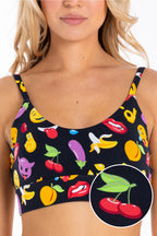 The Flirt | Emoji Boob Hammock™ Scoop Bralette - Shinesty