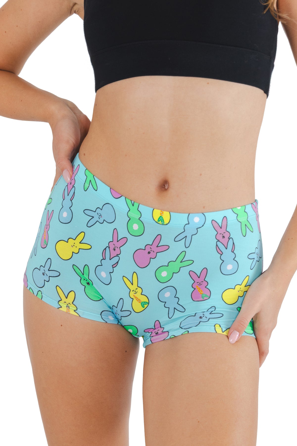 The Bunny Business | Easter Modal Boyshort Underwear - Shinesty