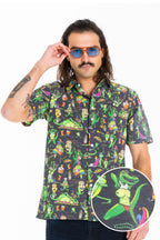 The Bead Hound | Wild Mardi Gras Hawaiian Shirt - Shinesty