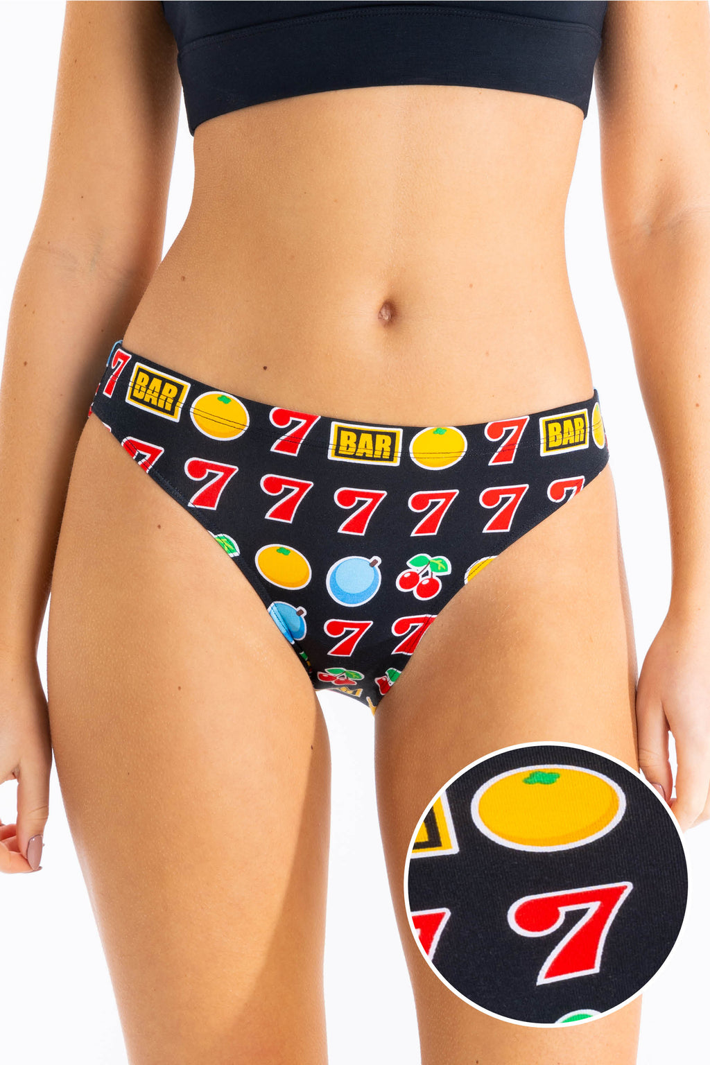 The Jackpot  | Slot Machine Modal Bikini Underwear - Shinesty