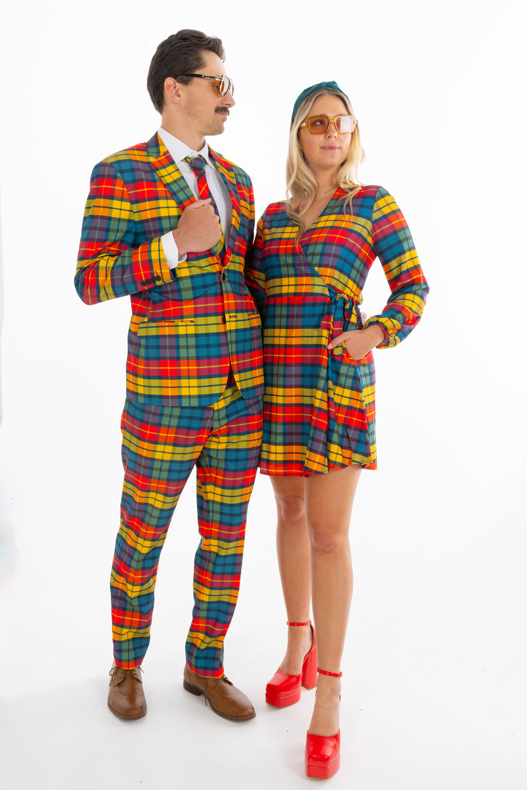 The Apple Cider | Fall Plaid Suit - Shinesty