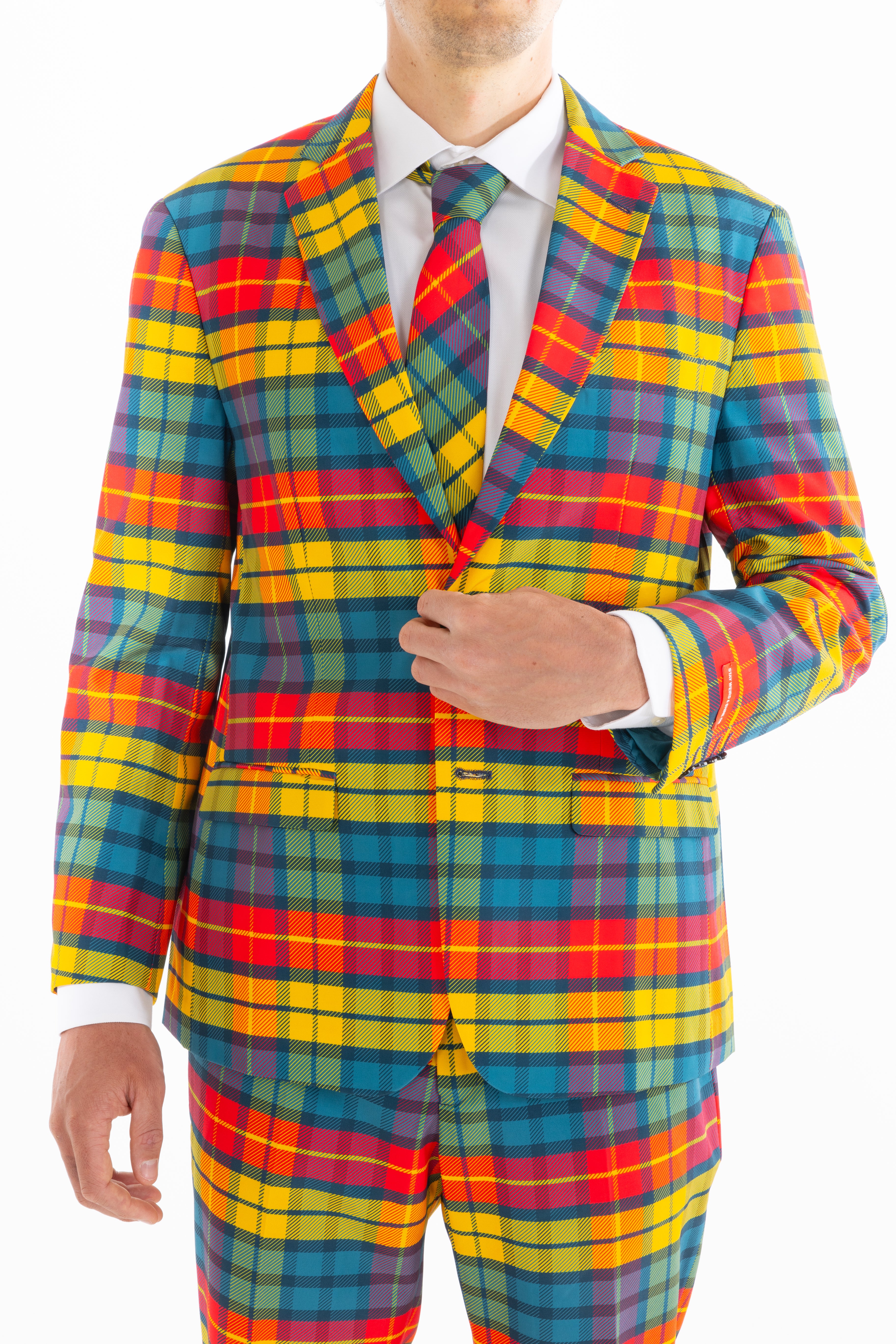The Apple Cider | Fall Plaid Tie - Shinesty