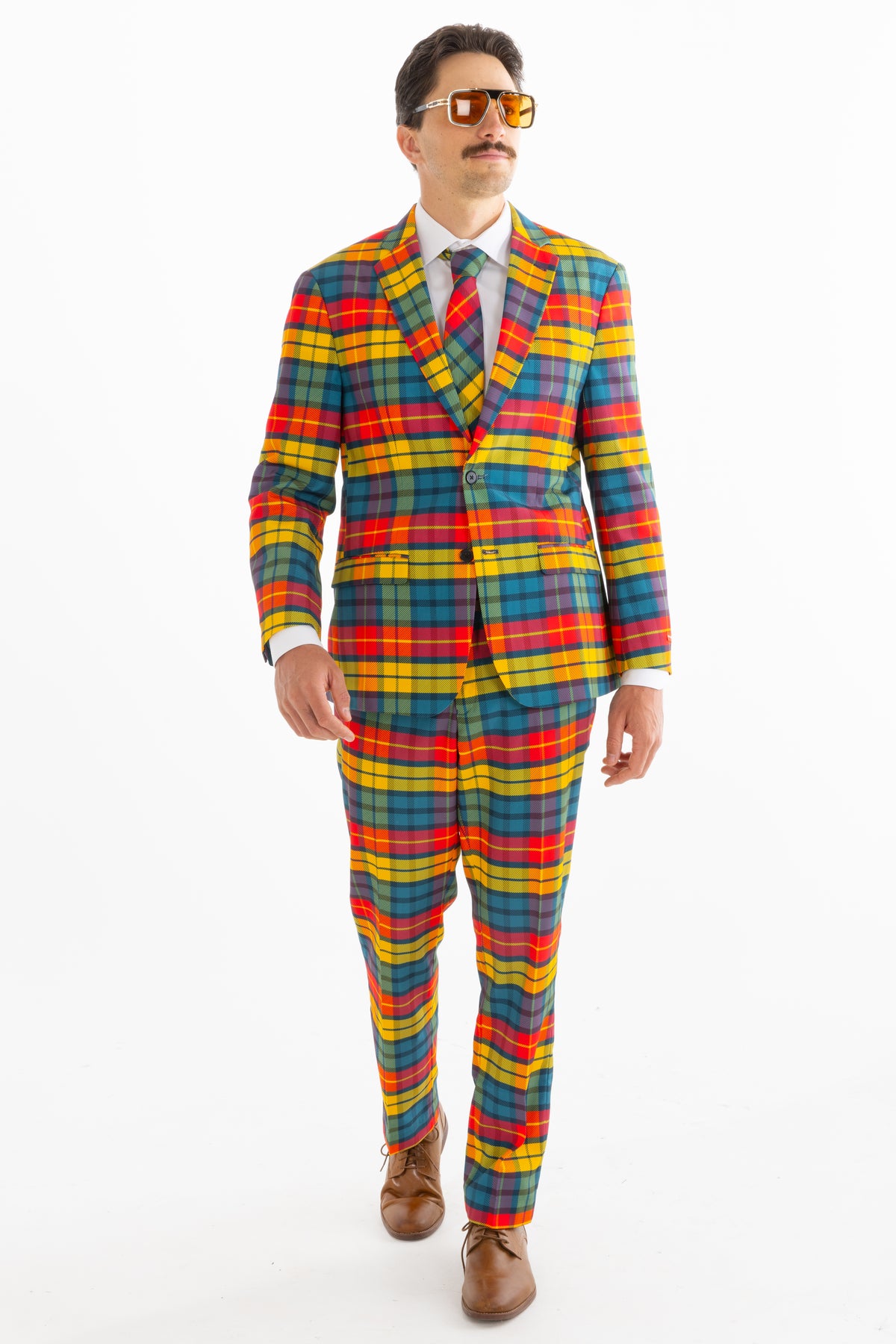 The Apple Cider | Fall Plaid Suit - Shinesty