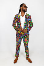 The Crown Casino | Neon Vegas Lights Suit - Shinesty