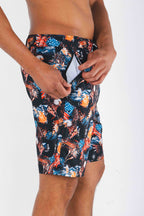 The Declaration | Americana Eagles Ball Hammock® Pouch 8" Swim Trunks - Shinesty