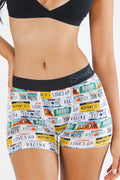 The DMV Catastrophe | License Plates Women’s Boxers - Shinesty