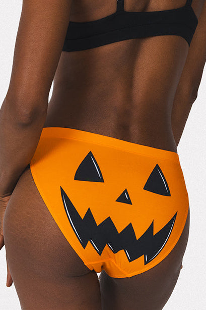 The Good Gourd | Jack O Lantern Modal Bikini Underwear - Shinesty