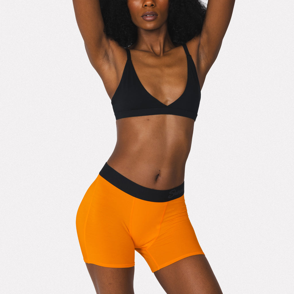 The Good Gourd | Jack O Lantern Women’s Boxers - Shinesty