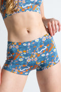 The Gardening Nips | Busty Floral Modal Boyshort Underwear - Shinesty