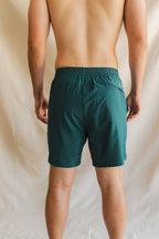 The Green Way | Green Deck Stripe Ball Hammock® 7 Inch Athletic Shorts - Shinesty