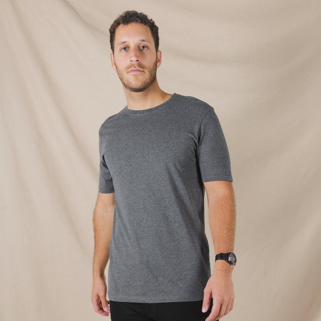 The Ash Or Pass | Dark Heather Grey Everyman™ T Shirt - Shinesty