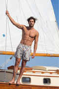The Blender | Grey Duck Camo Ball Hammock® Pouch 5" Swim Trunks - Shinesty