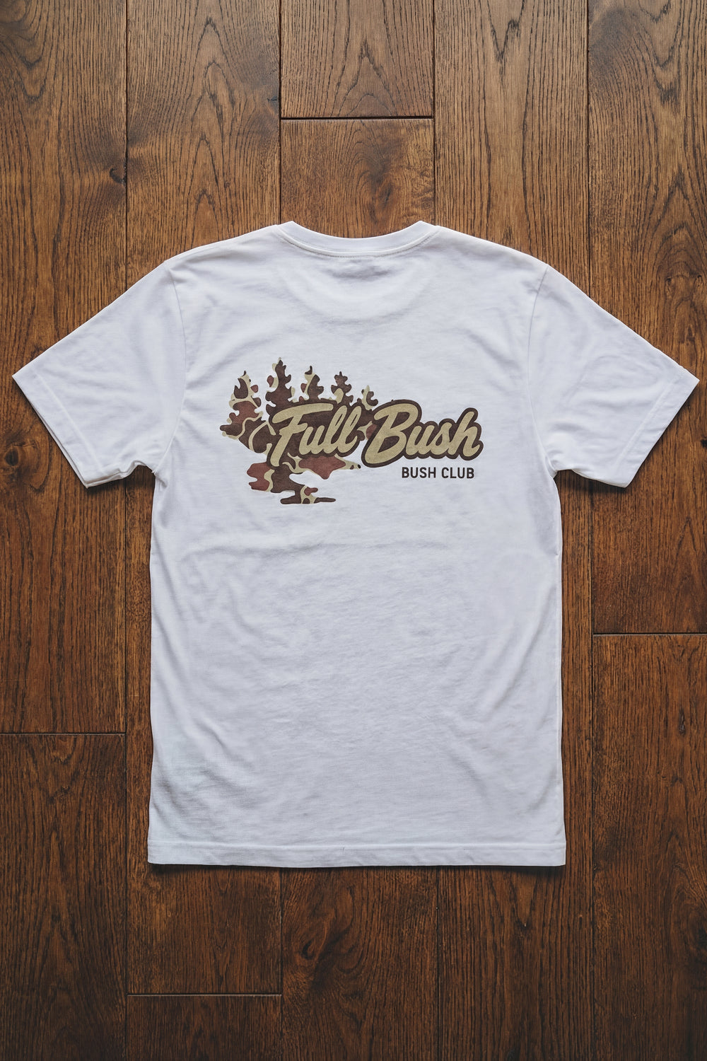 The Pruning Party | White Full Bush Bush Club Everyman™ T Shirt - Shinesty