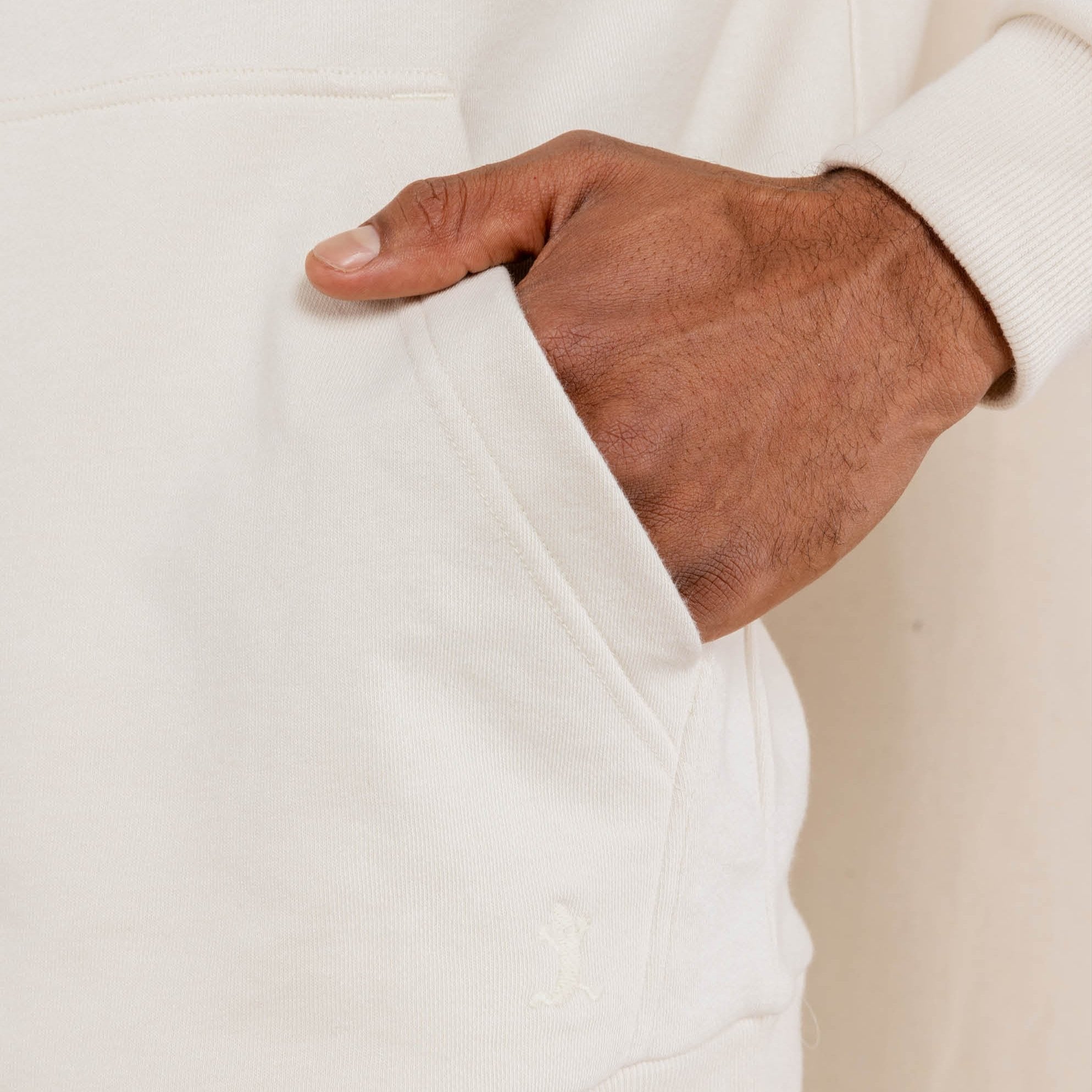 The Cream Of The Crop | Oatmeal Goldilocks™ Men’s Lounge Hoodie - Shinesty