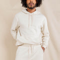 The Cream Of The Crop | Oatmeal Goldilocks™ Men’s Lounge Hoodie - Shinesty